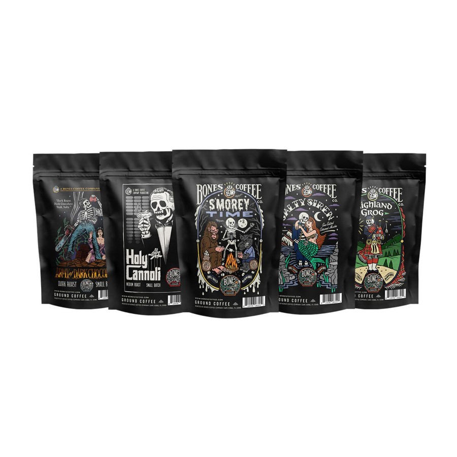 Bundles Bones Coffee Company | Bones' Favorite Flavors Sample Pack