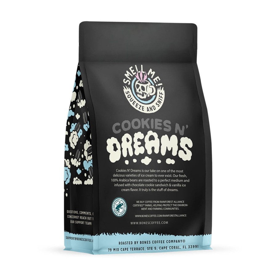 Coffee & Cocoa Bones Coffee Company | Cookies N' Dreams | 12Oz