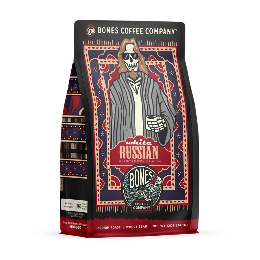 Coffee & Cocoa Bones Coffee Company | White Russian | 12Oz