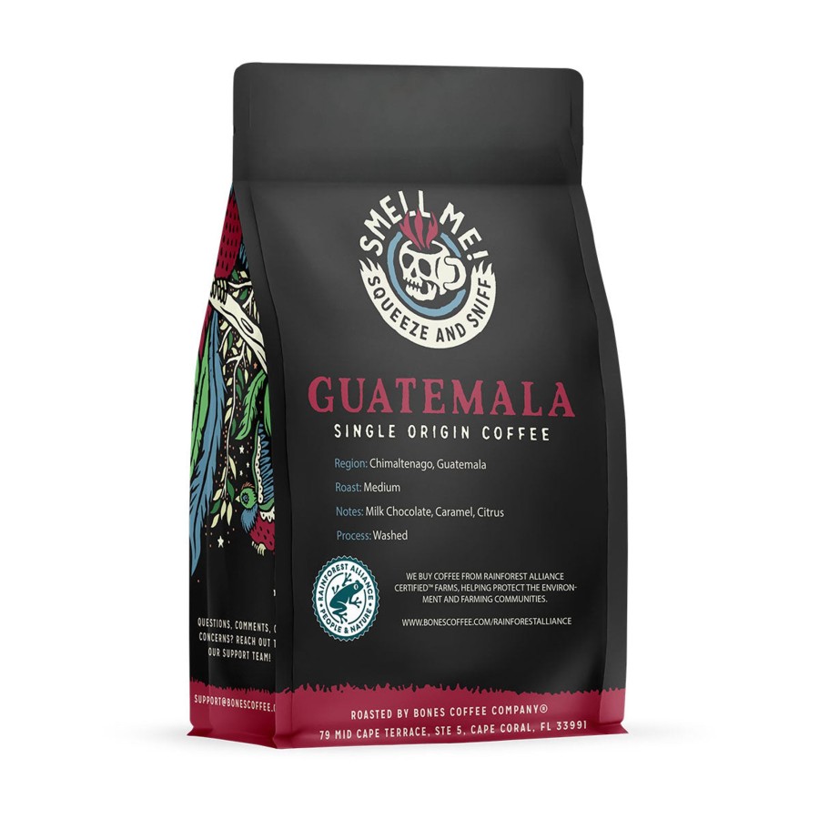 Coffee & Cocoa Bones Coffee Company | Guatemala Single-Origin Coffee | 12Oz