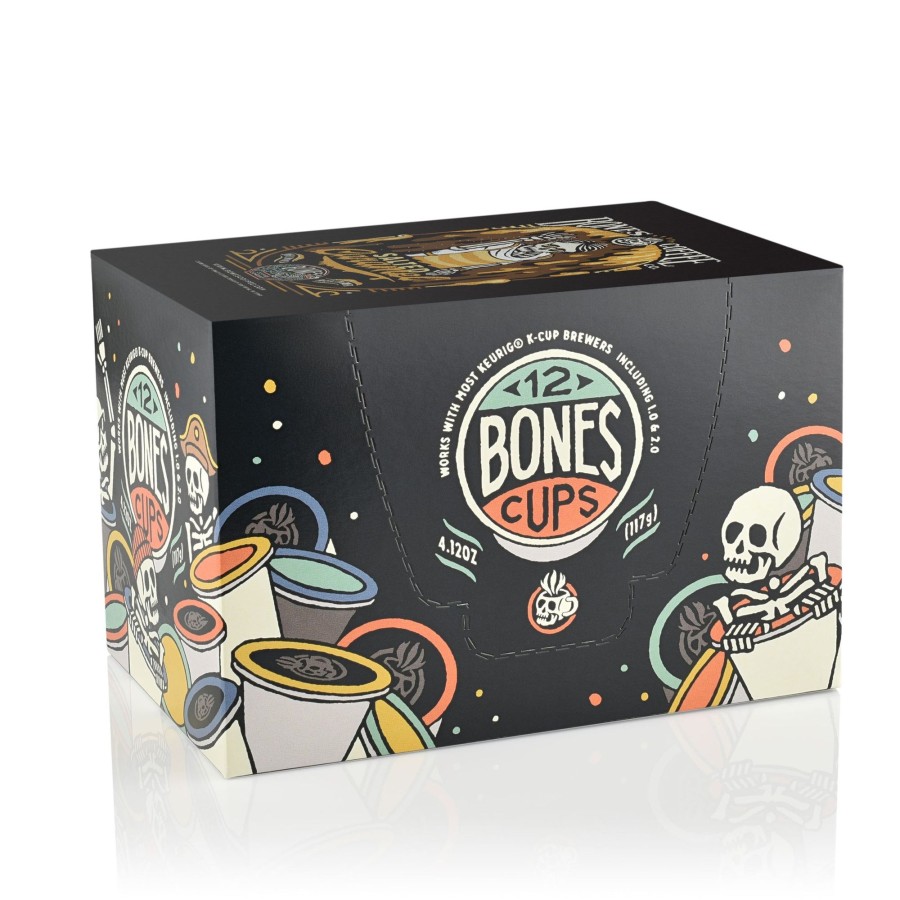 Coffee & Cocoa Bones Coffee Company | Salted Caramel Bones Cups - 12 Count