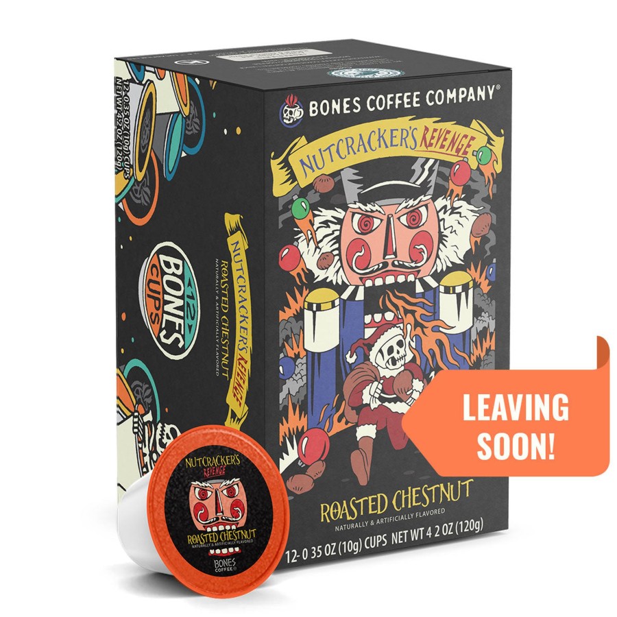 Coffee & Cocoa Bones Coffee Company | Nutcracker'S Revenge Bones Cups - 12 Count