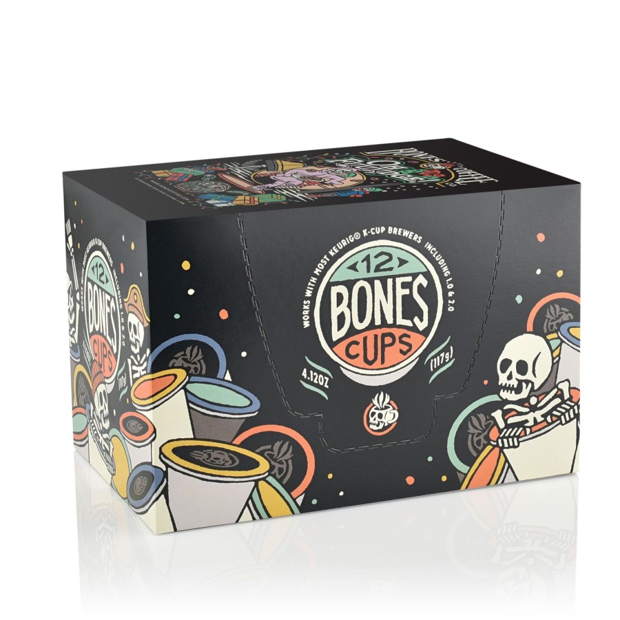 Coffee & Cocoa Bones Coffee Company | Oh Fuuudge! Bones Cups - 12 Count