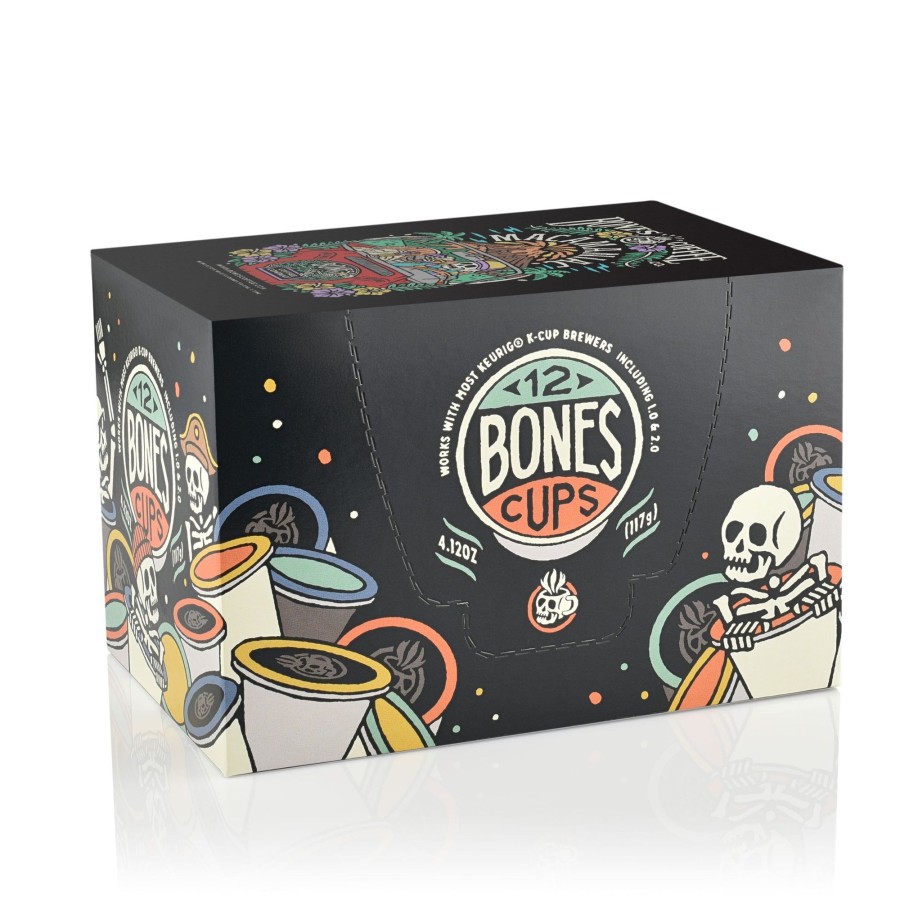 Coffee & Cocoa Bones Coffee Company | Macamaniac Bones Cups - 12 Count