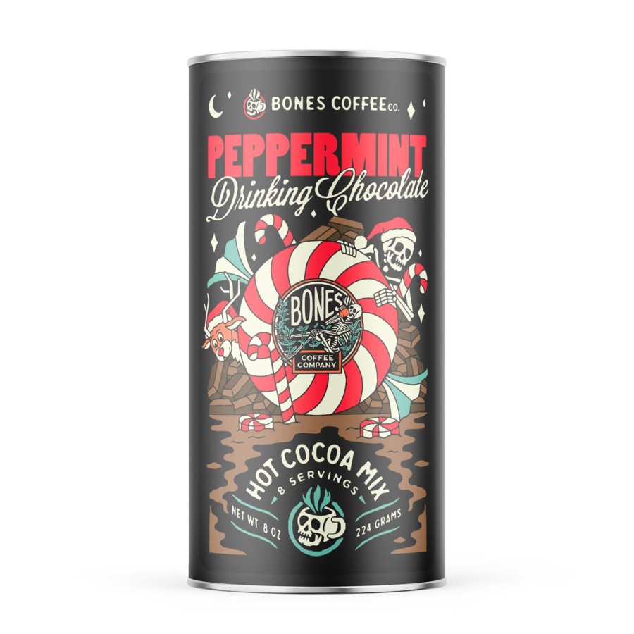 Coffee & Cocoa Bones Coffee Company | Peppermint Drinking Chocolate