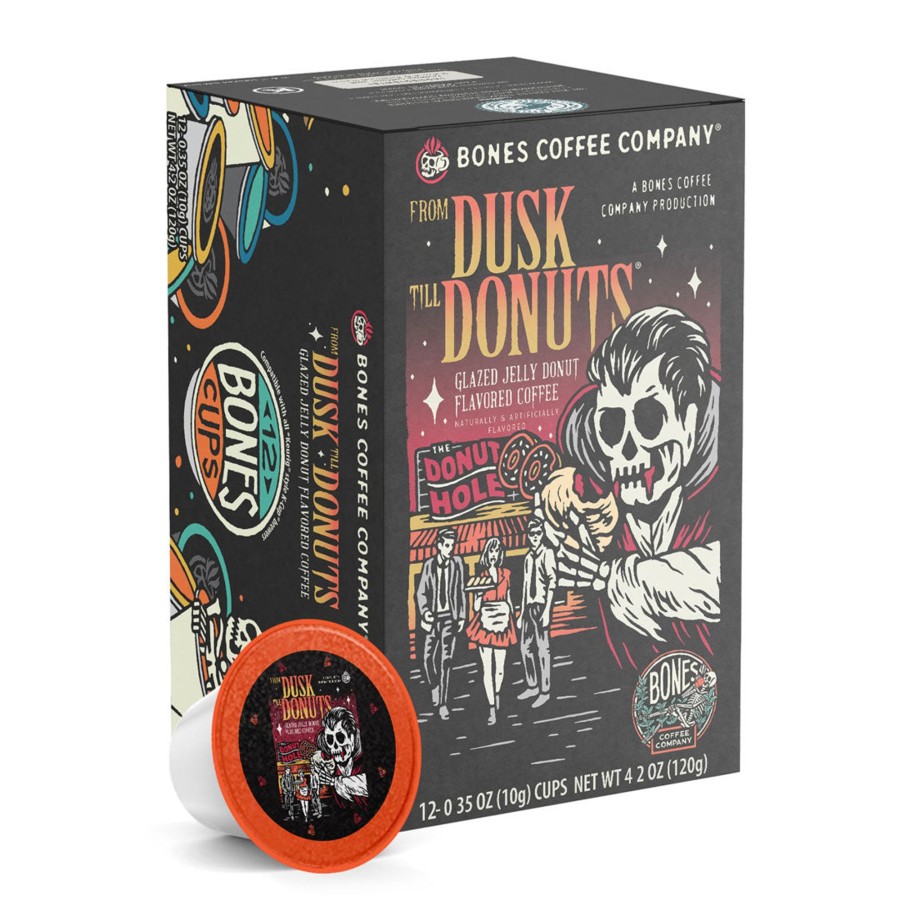 Coffee & Cocoa Bones Coffee Company | From Dusk Till Donuts Bones Cups - 12 Count