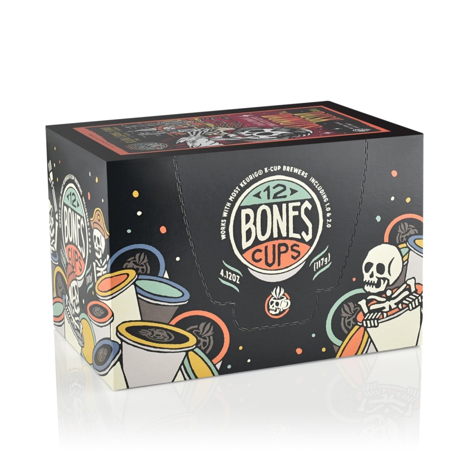 Coffee & Cocoa Bones Coffee Company | From Dusk Till Donuts Bones Cups - 12 Count