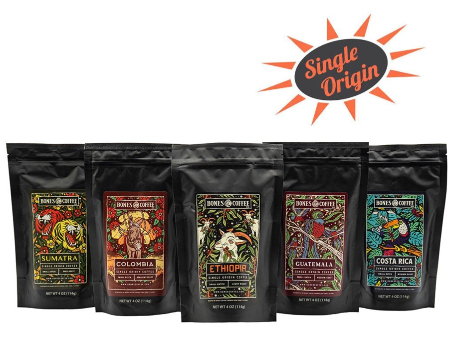 Bundles Bones Coffee Company | World Tour Single-Origin Sample Pack