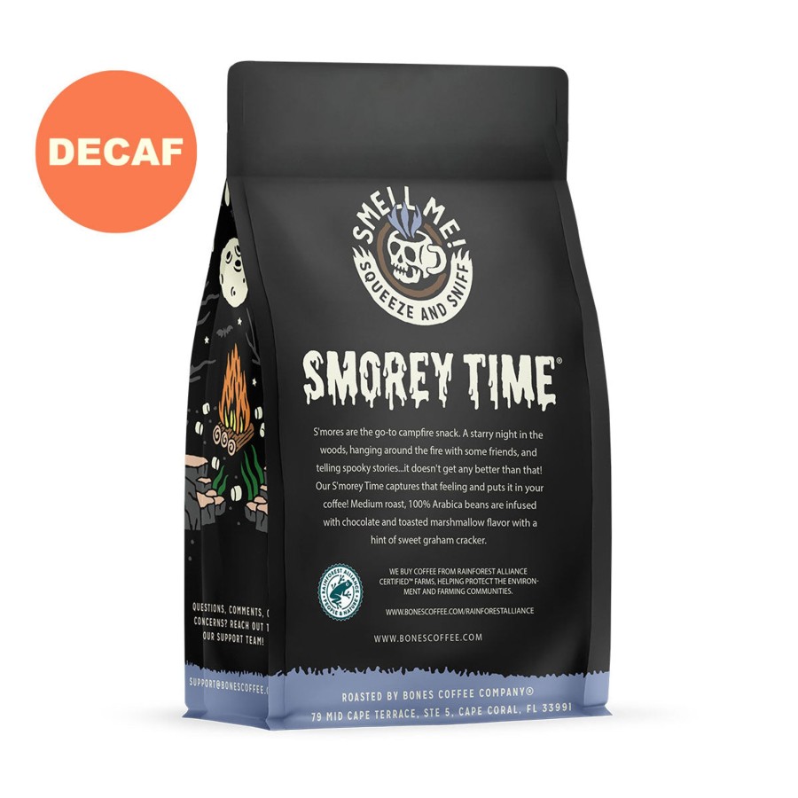 Coffee & Cocoa Bones Coffee Company | Decaf S'Morey Time | 12Oz