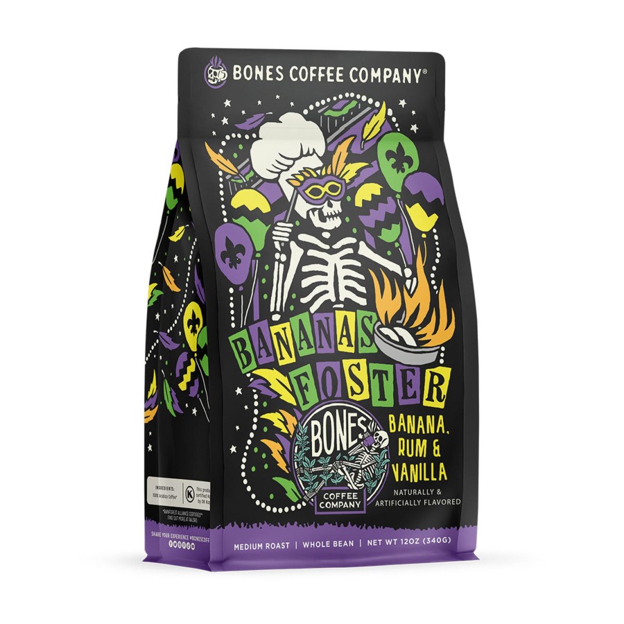 Coffee & Cocoa Bones Coffee Company | Bananas Foster | 12Oz