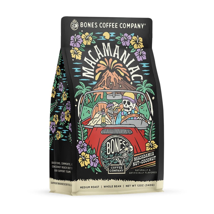 Coffee & Cocoa Bones Coffee Company | Macamaniac | 12Oz