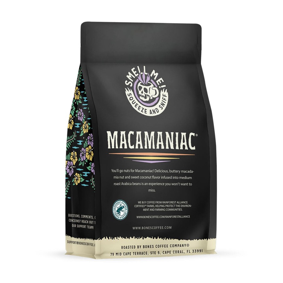 Coffee & Cocoa Bones Coffee Company | Macamaniac | 12Oz