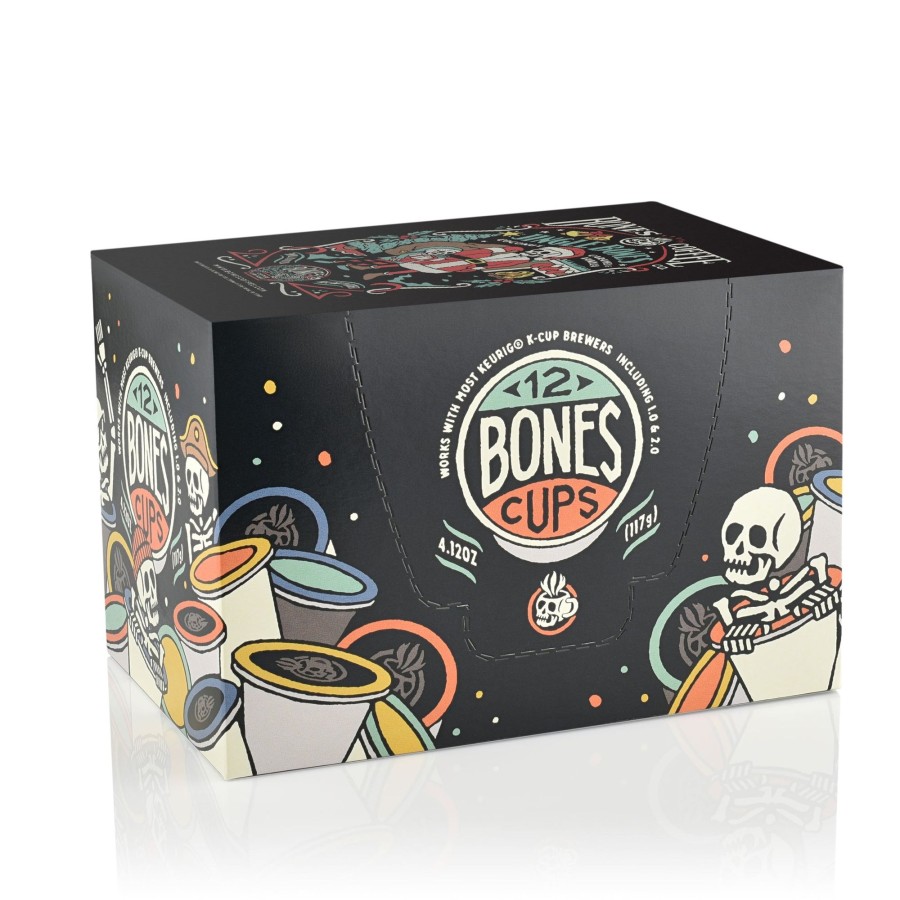 Coffee & Cocoa Bones Coffee Company | Jingle Bones Bones Cups - 12 Count