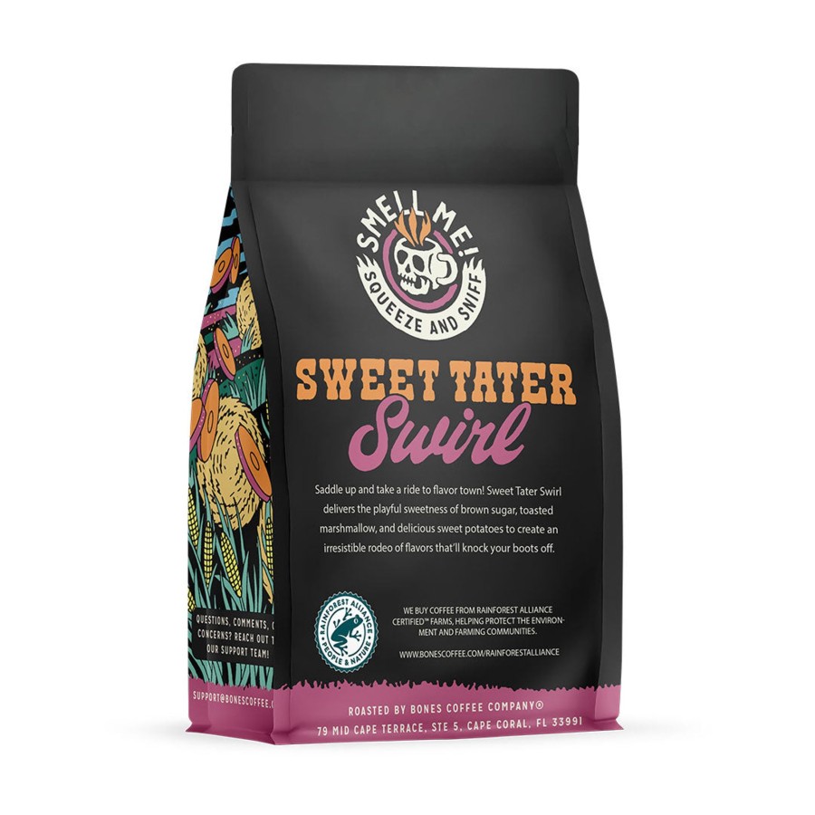 Coffee & Cocoa Bones Coffee Company | Sweet Tater Swirl | 12Oz