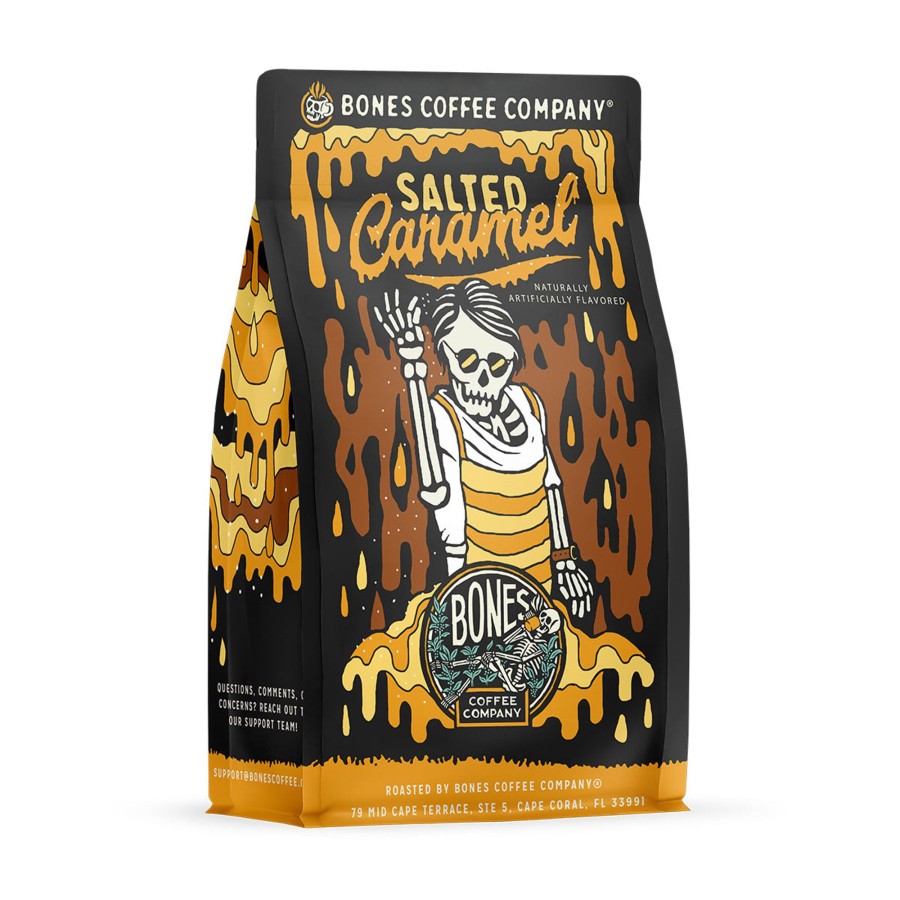 Coffee & Cocoa Bones Coffee Company | Salted Caramel | 12Oz