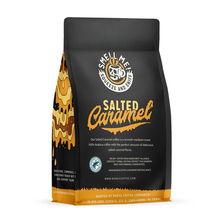 Coffee & Cocoa Bones Coffee Company | Salted Caramel | 12Oz