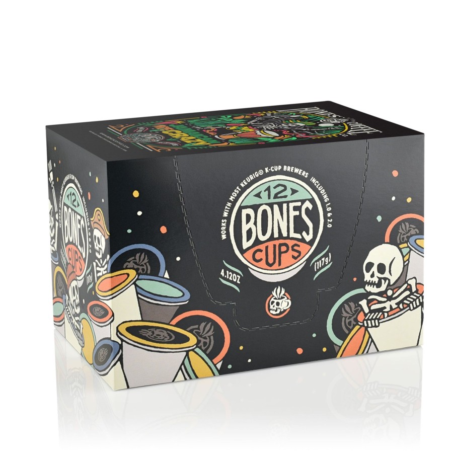 Coffee & Cocoa Bones Coffee Company | Jamaican Me Crazy® Bones Cups - 12 Count