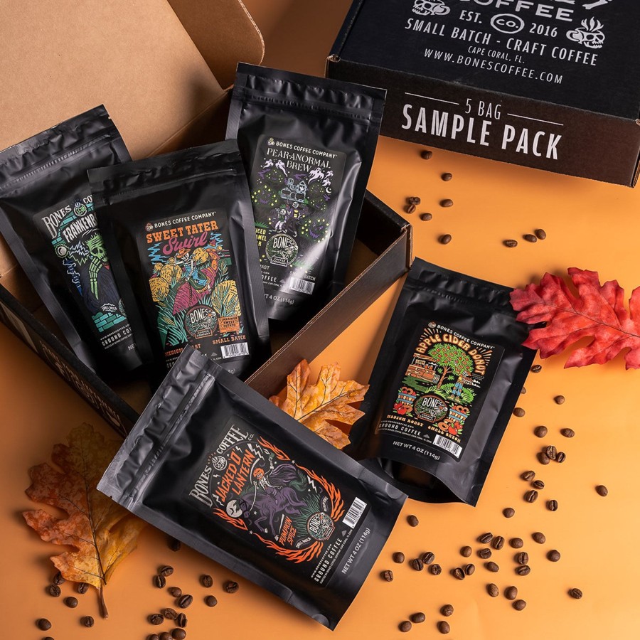 Coffee & Cocoa Bones Coffee Company | Fall Favorites Sample Pack