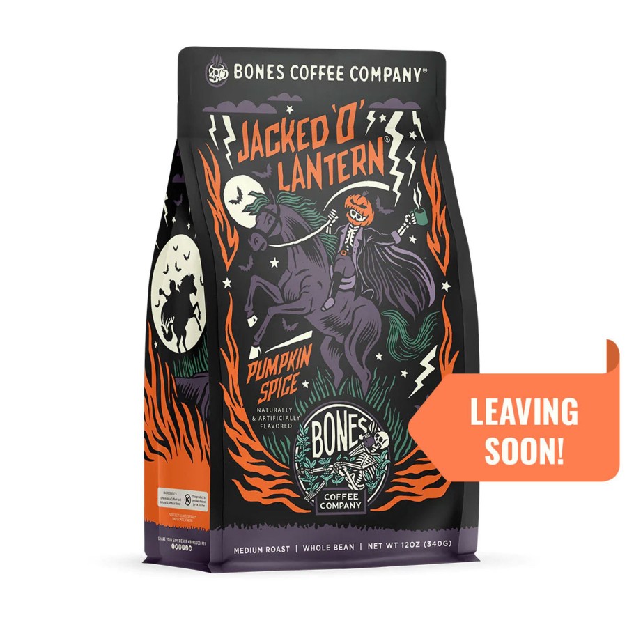 Coffee & Cocoa Bones Coffee Company | Jacked O Lantern | 12Oz