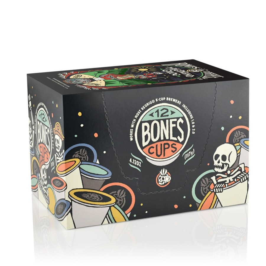 Coffee & Cocoa Bones Coffee Company | Highland Grog Bones Cups - 12 Count