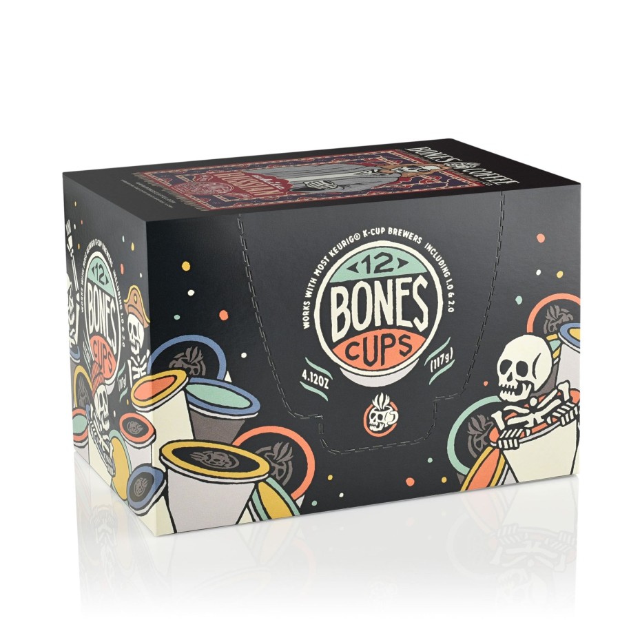 Coffee & Cocoa Bones Coffee Company | White Russian Bones Cups - 12 Count