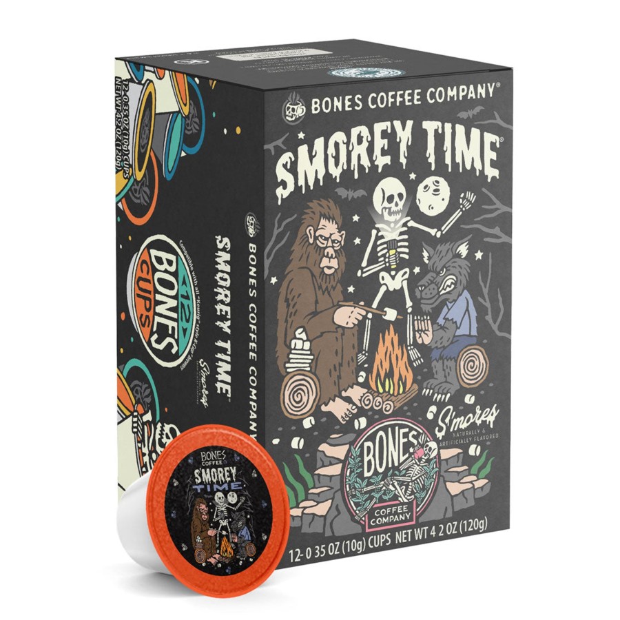 Coffee & Cocoa Bones Coffee Company | S'Morey Time Bones Cups - 12 Count