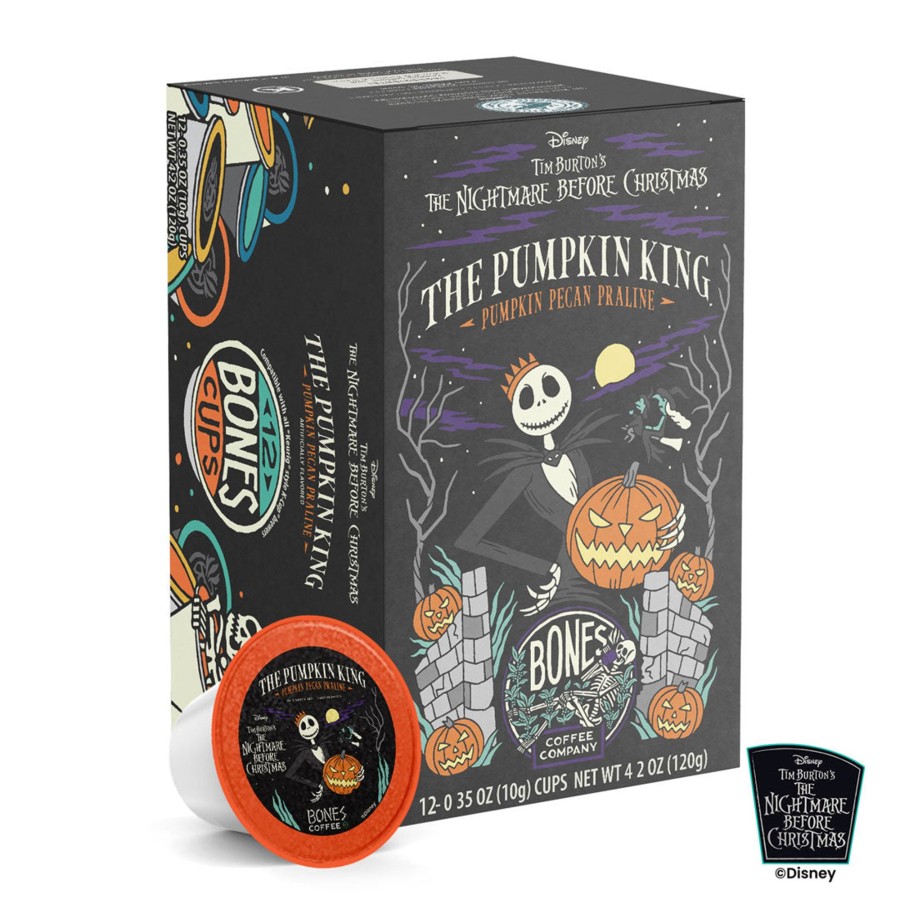 Coffee & Cocoa Bones Coffee Company | The Pumpkin King Bones Cups - 12 Count