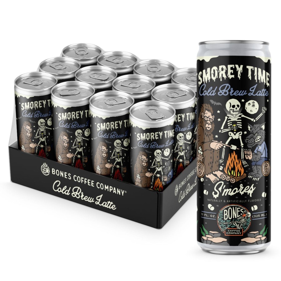 Coffee & Cocoa Bones Coffee Company | S'Morey Time Cold Brew Latte 12-Pack