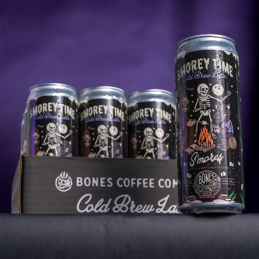 Coffee & Cocoa Bones Coffee Company | S'Morey Time Cold Brew Latte 12-Pack